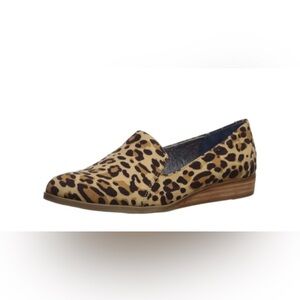 Prwnd DR SCHOLLS Womens Beige Leopard Print Cushioned Comfort sz10